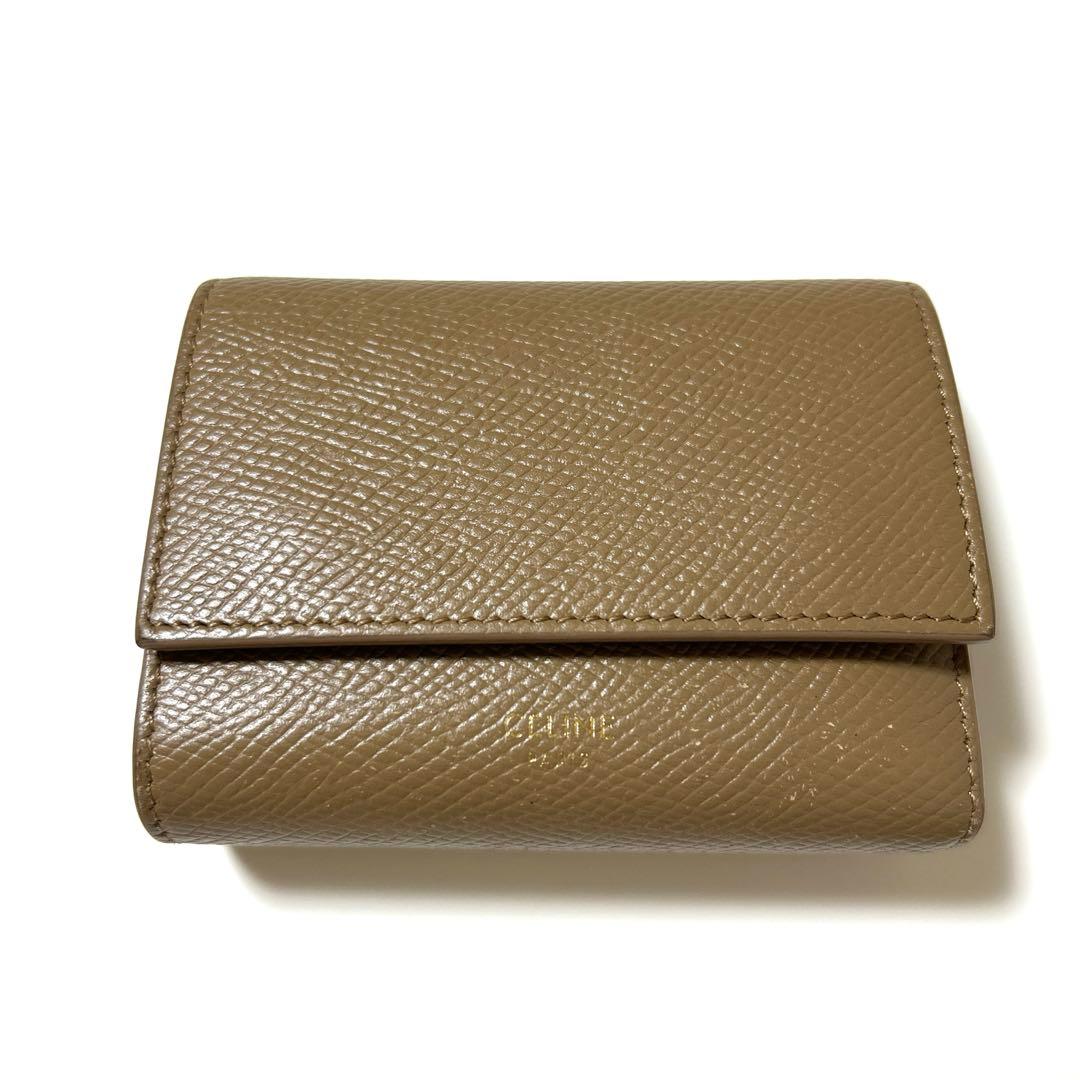 【お値下げ】CELINE セリーヌ スモールトリフォールドウォレット