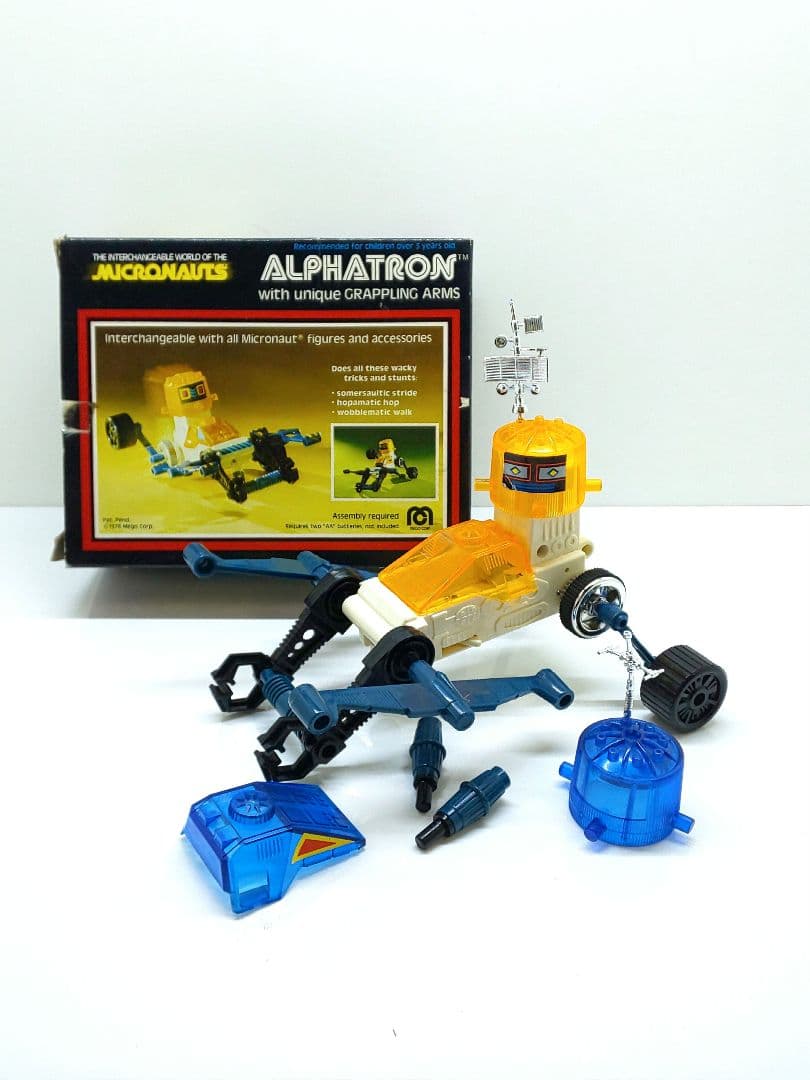micronauts★ミクロマン☆★AlphaTRON✨タカラ/MEGO