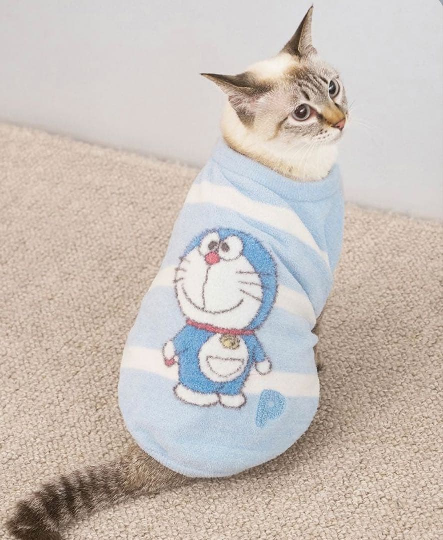 ジェラートピケ　ドラえもんジャガードプルオーバー　M