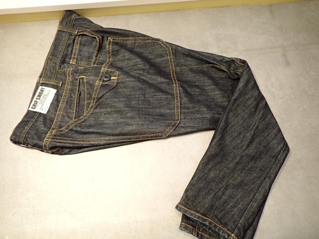 GRIP SWANY サルエルキャンプデニムパンツ GSPー34 Lサイズ 美品