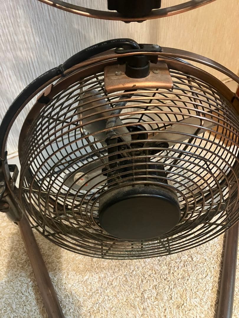 昭和レトロ　希少　ドウシシャ 3連 タワー型 メタル 扇風機 サーキュレーター