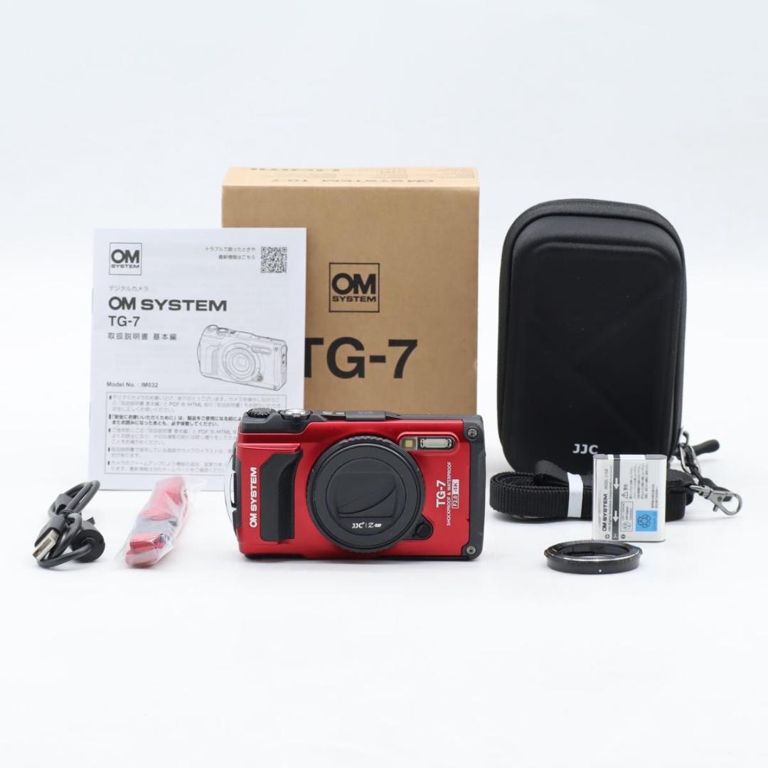 OM SYSTEM/オリンパス Tough TG-7 レッド