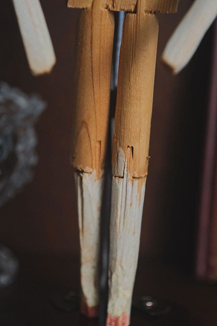 アンティーク ペグドール ウッデンドール 木製人形 ドイツ オランダ