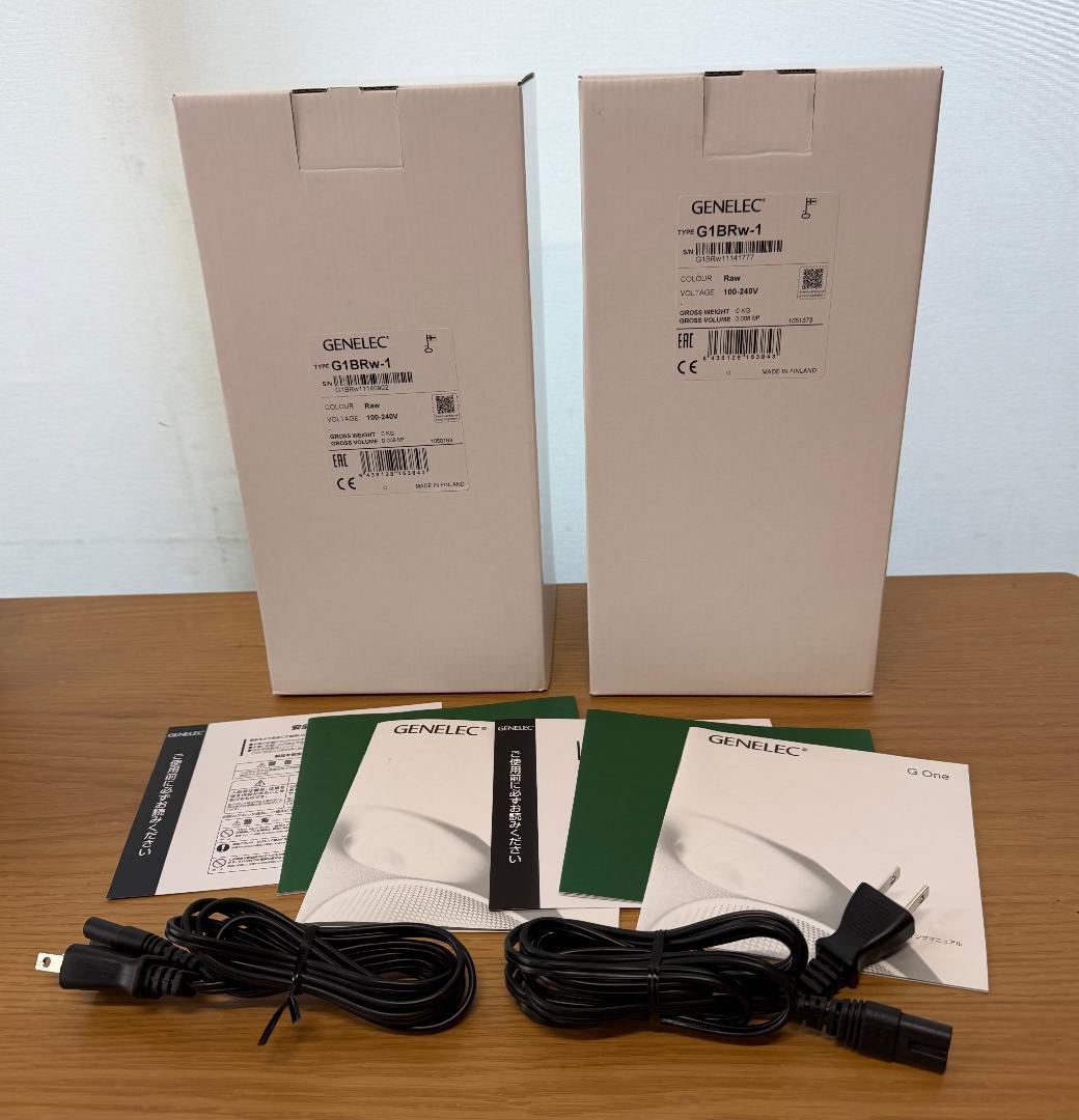 GENELEC G One RAW スタジオモニタースピーカー