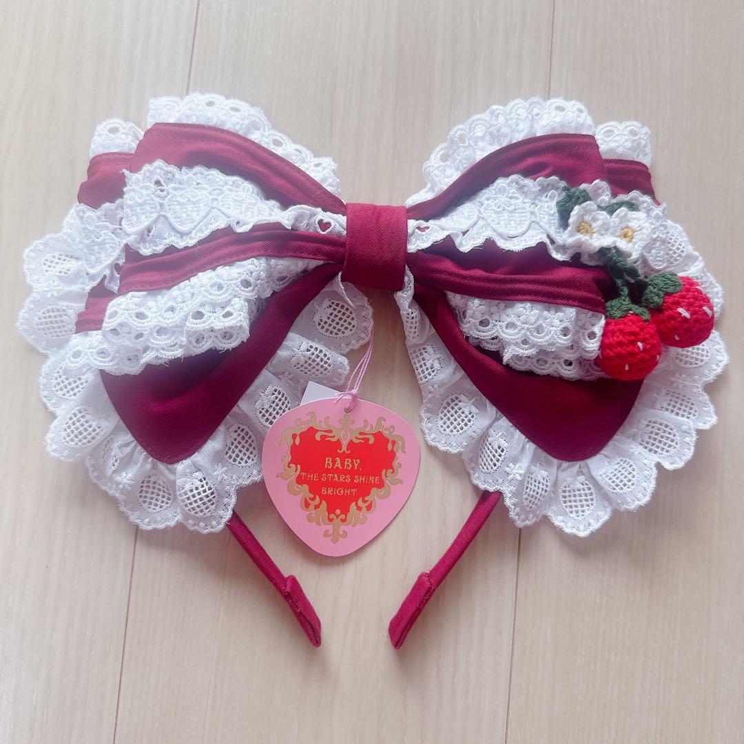 BABY THE STARS SHINE BRIGHT いちご カチューシャ