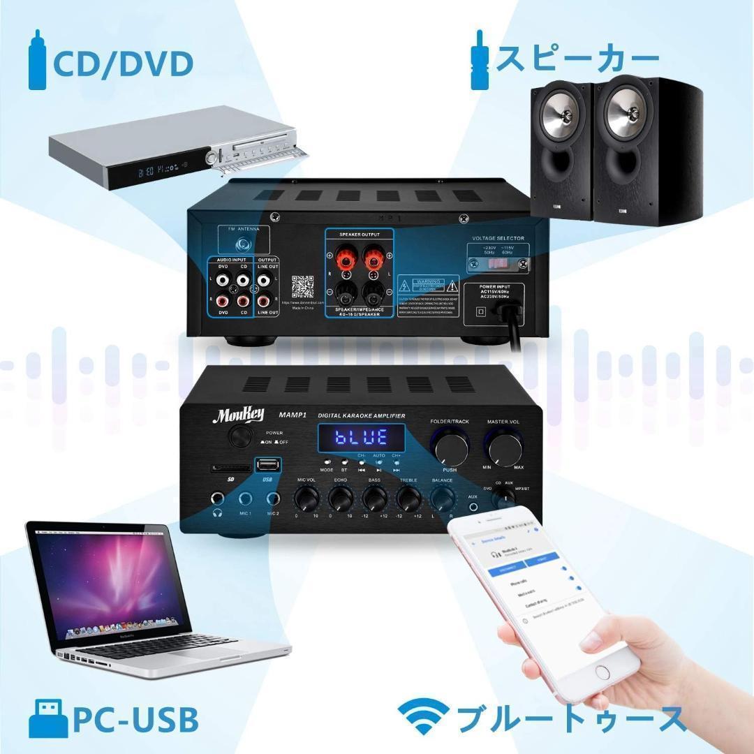 【M2104-181-143】パワーアンプ システム マイクミキサー 220W