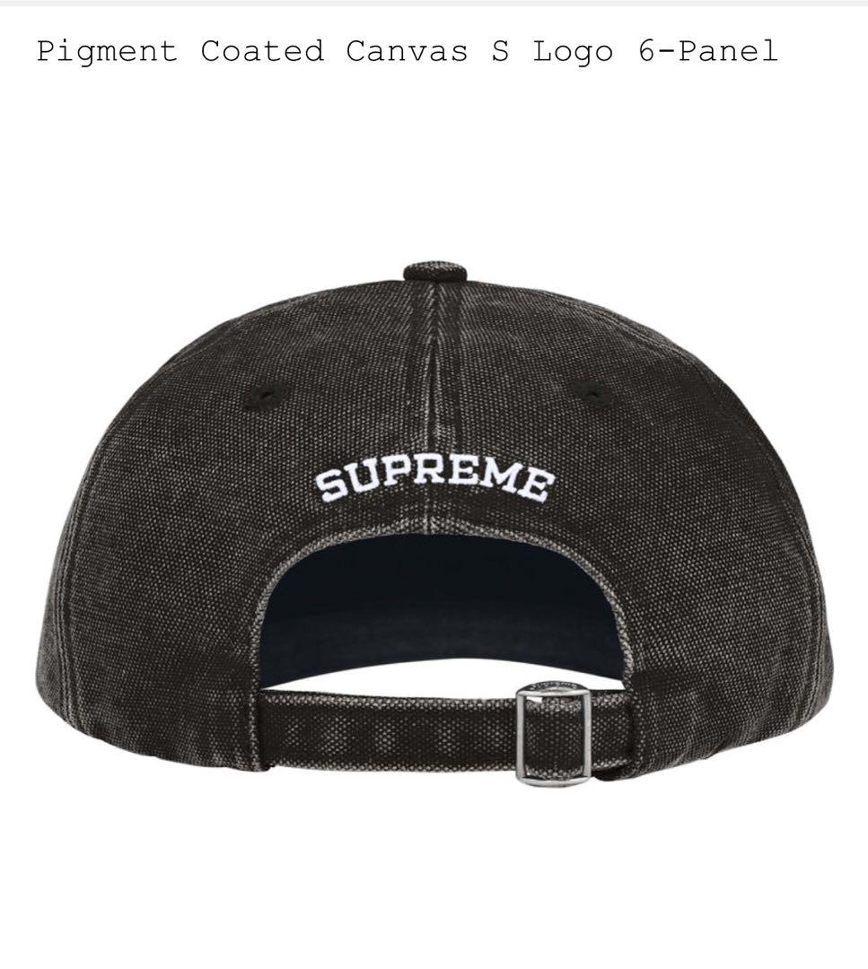 【新品】supreme Canvas S Logo CAP