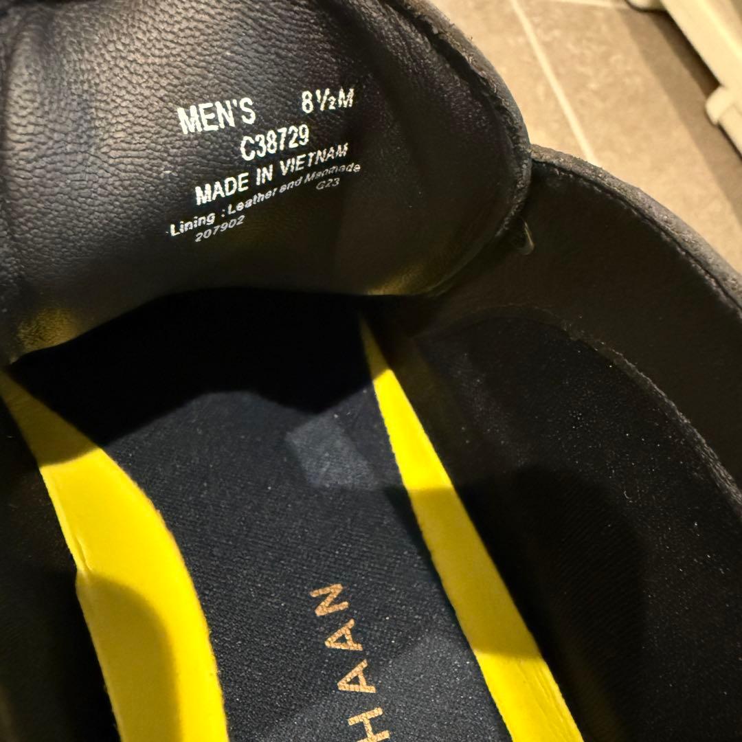 極美品◎COLE HAAN ウォーターレジスタント チャッカブーツ 8.5 26