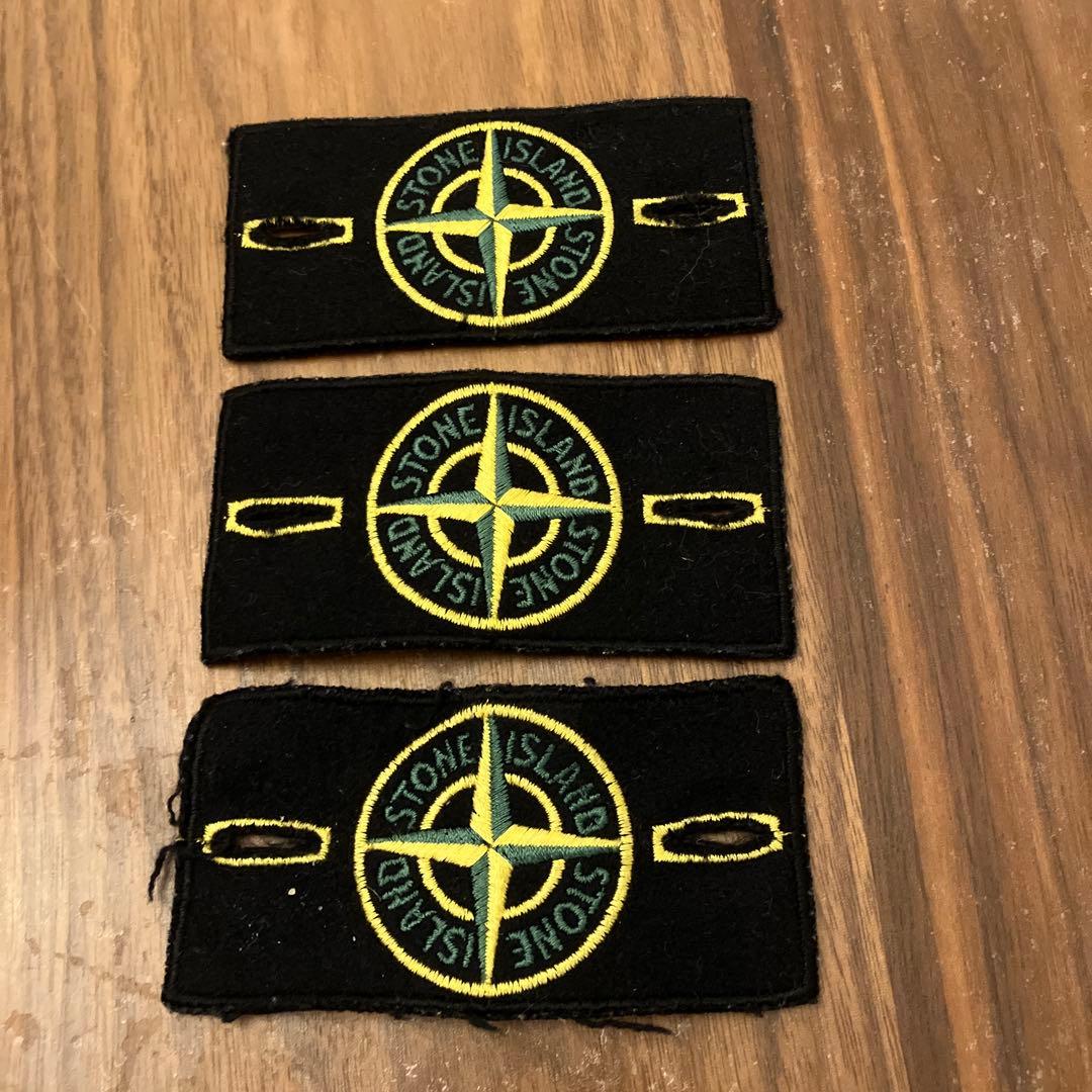 STONE  刺繍ロゴパッチ 3枚セット