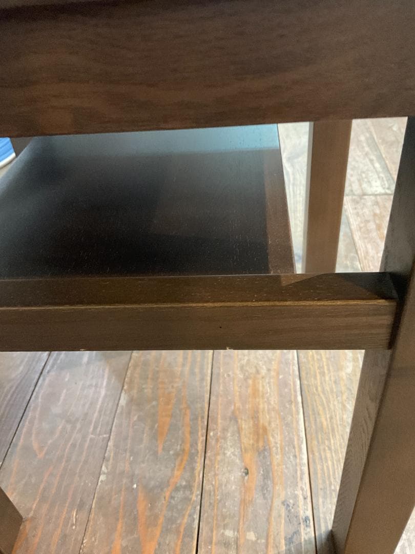 無印良品　MUJI　木製サイドテーブルベンチ　廃盤品