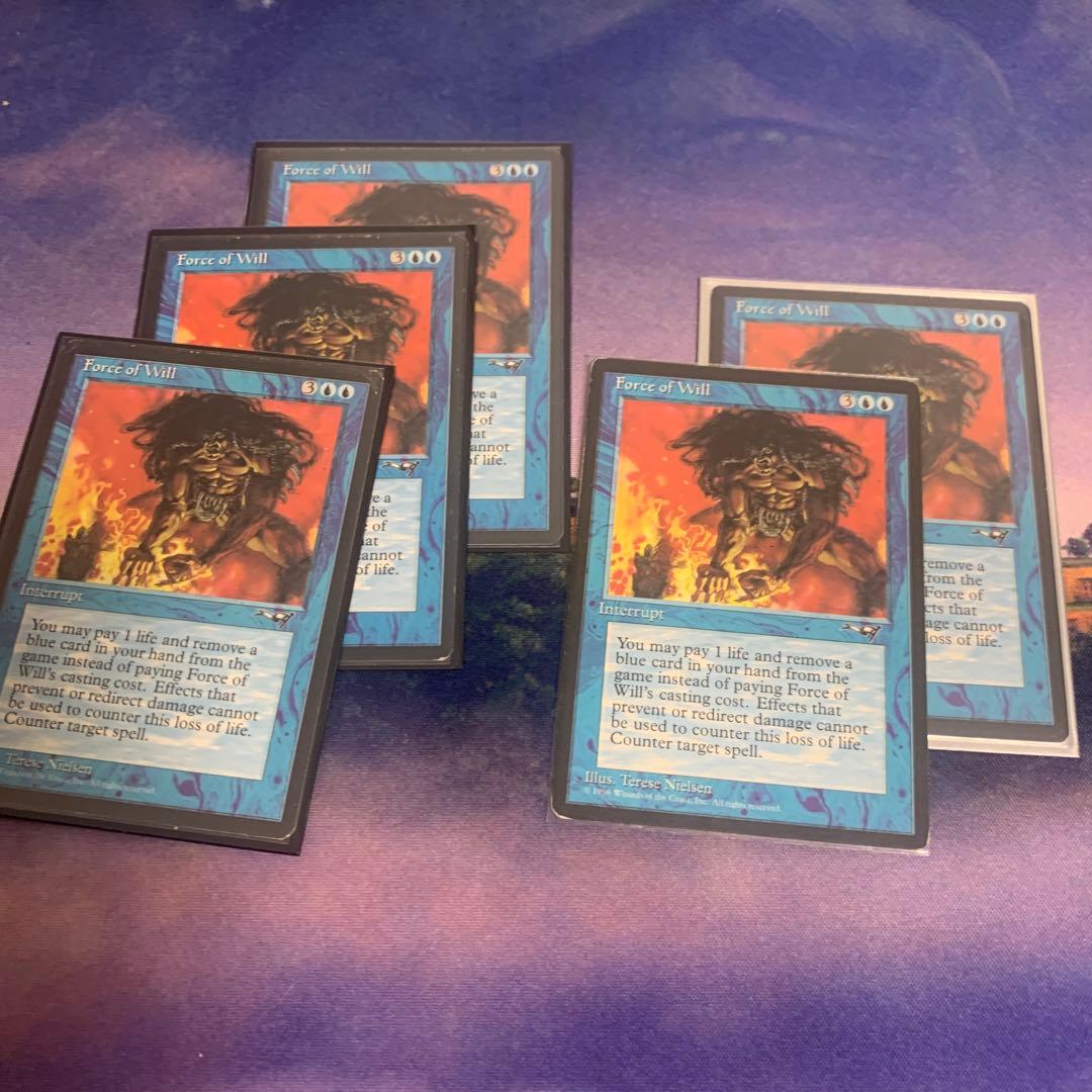 ts　意志の力　mtg英語4枚