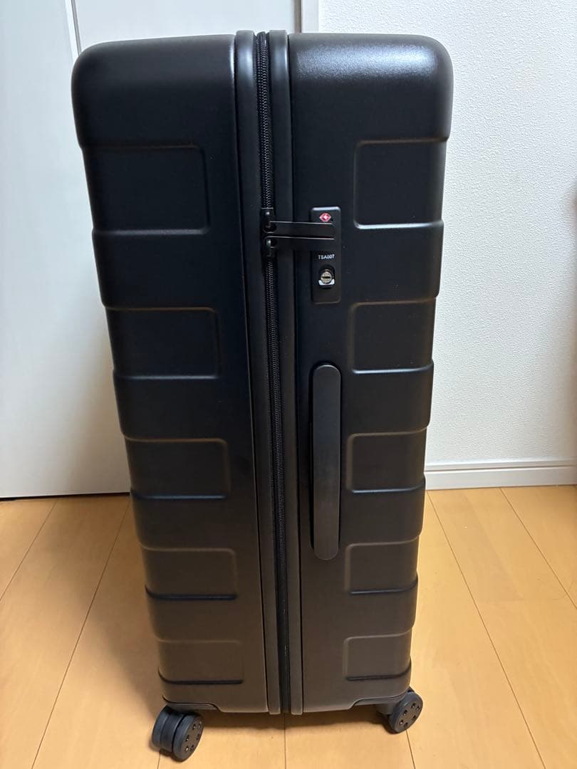 美品　無印良品 MUJI ハードキャリーケース 63L ブラック