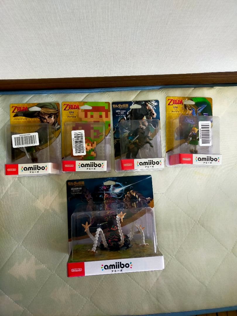 amiibo　ゼルダの伝説５体セット