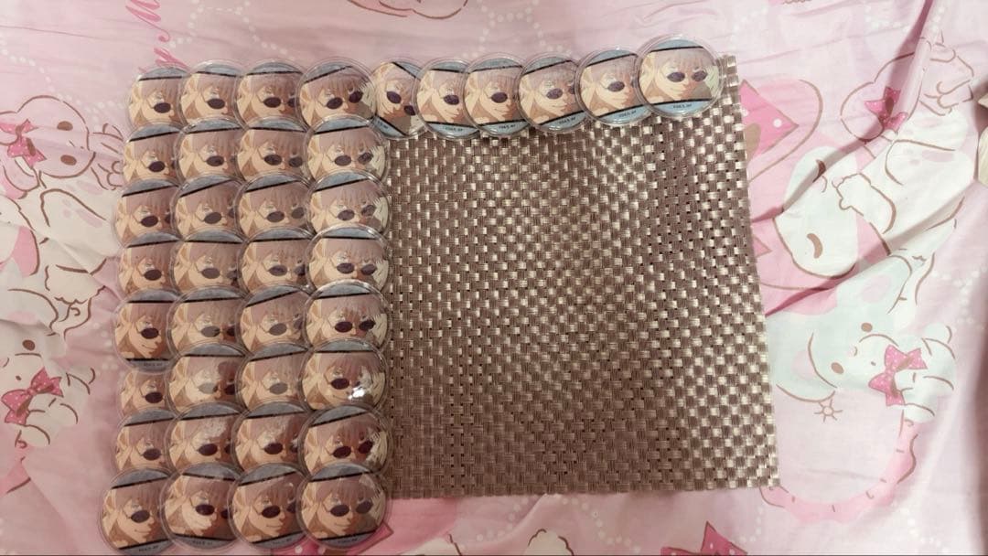 呪術廻戦 五条悟 高専 キャラバッチコレクション 110個＋ザッカマート痛バック