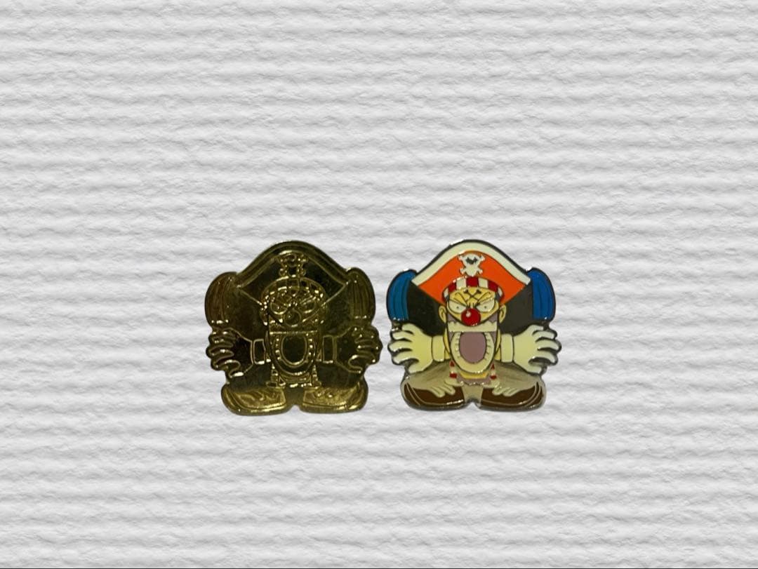 ワンピース　ONE PIECE バギー　ピンズ　レトロ　レア