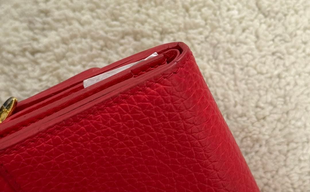 ⭐*︎様 ヴィトン 正規品　カプシーヌxs 財布　ミニ財布　コーラルタヒチ