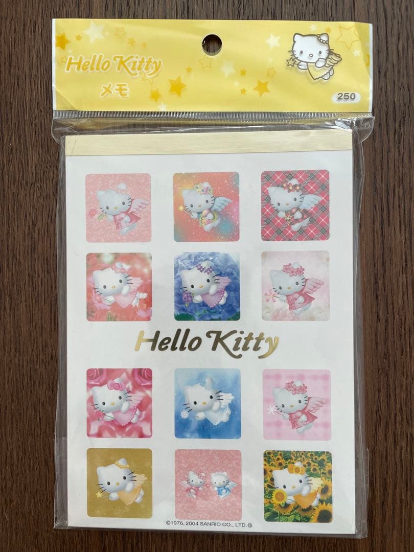 レア♡サンリオ♡キティ ファミマ限定 エンジェル 12デザイン メモ 2004年