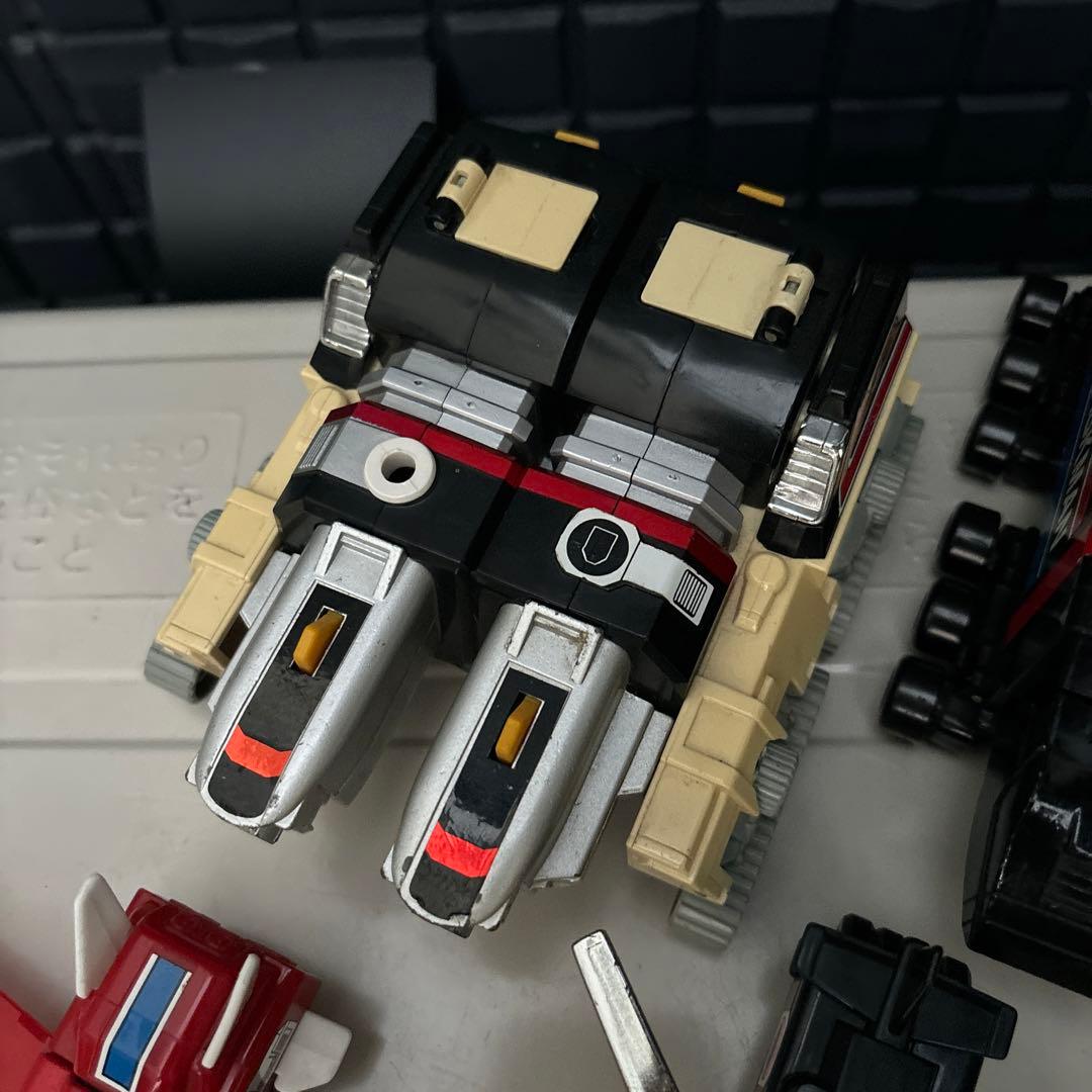 BANDAI 1987年 DX超合金 光戦隊マスクマン 光速合体グレートファイブ