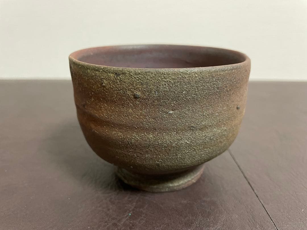 種子島焼　茶碗　タネ銘　中里隆？