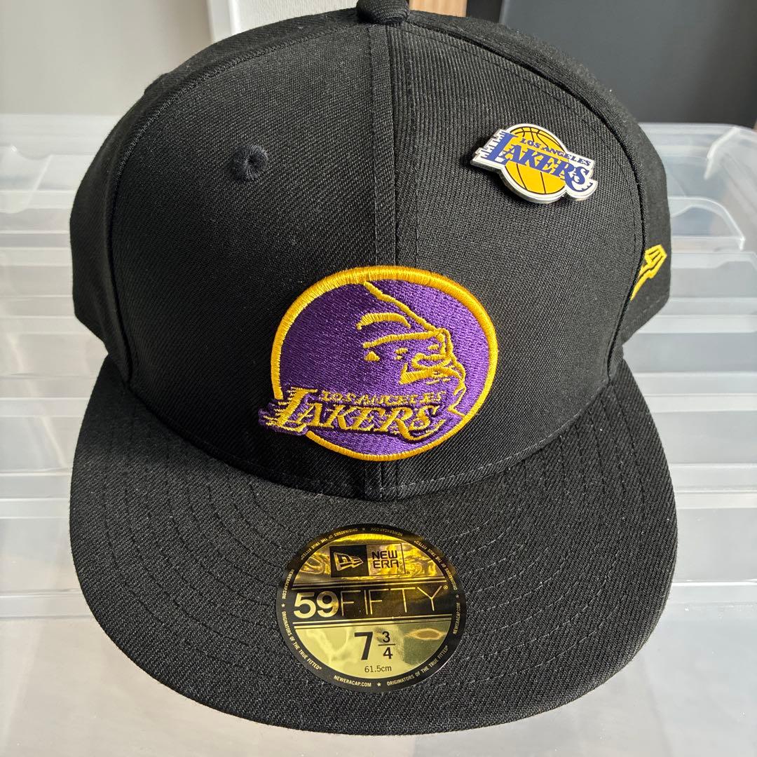 ニューエラ　レイカーズ　 x-large キャップ 7 3/4