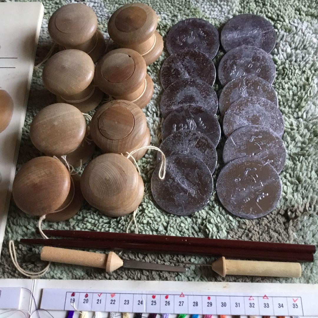 木製組紐台