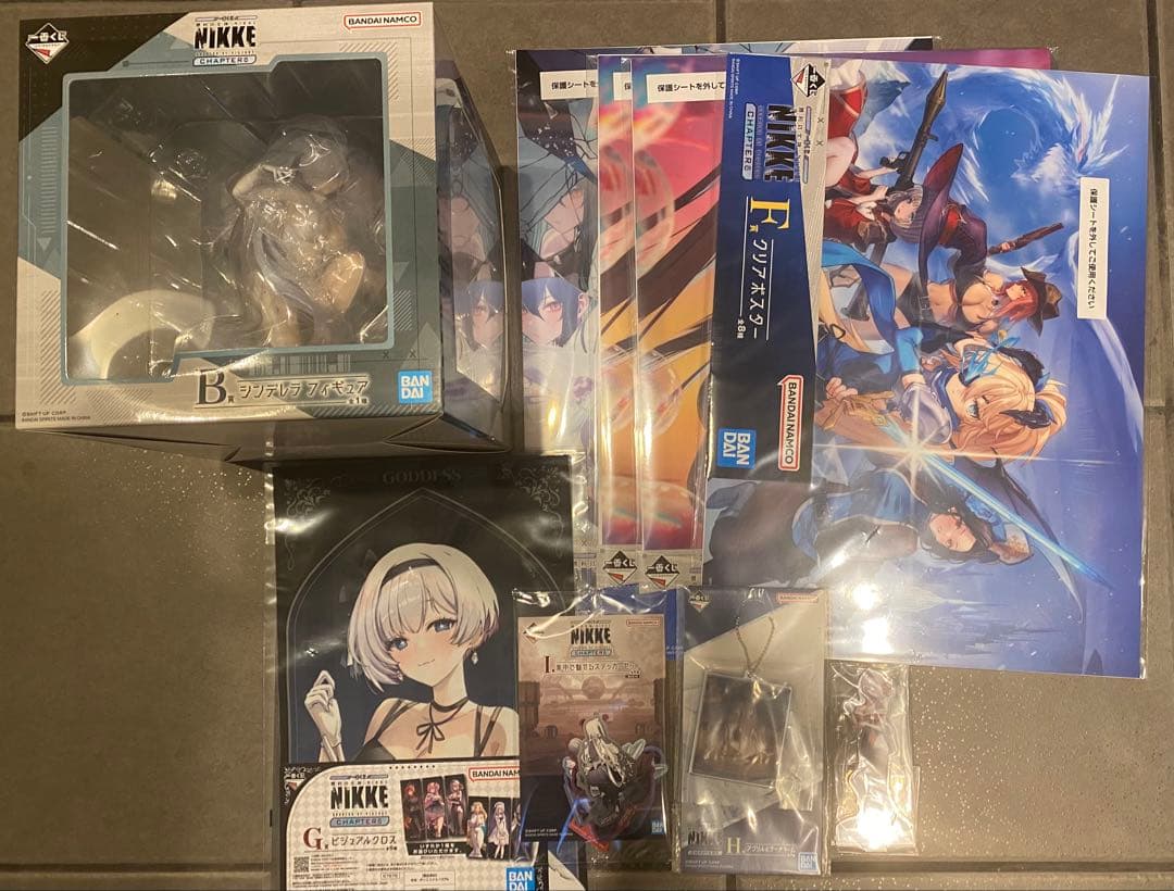 一番くじ　NIKKE　ニケ　シンデレラ　フィギュア　下位賞おまけ付き