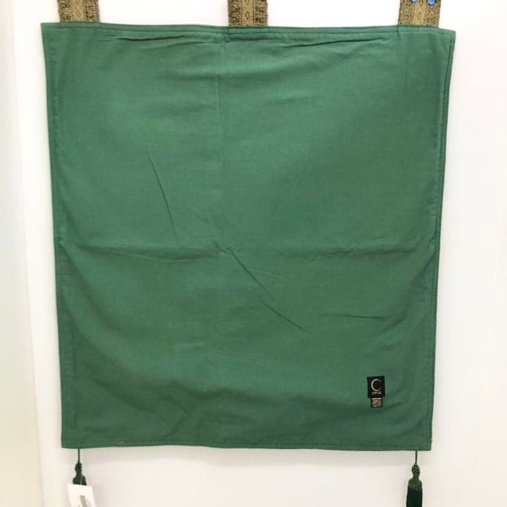 手染め　花タペストリー