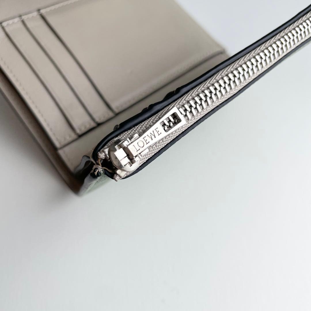 LOEWE ロエベ 三つ折り財布 バーティカル ウォレット グリーン ほぼ新品