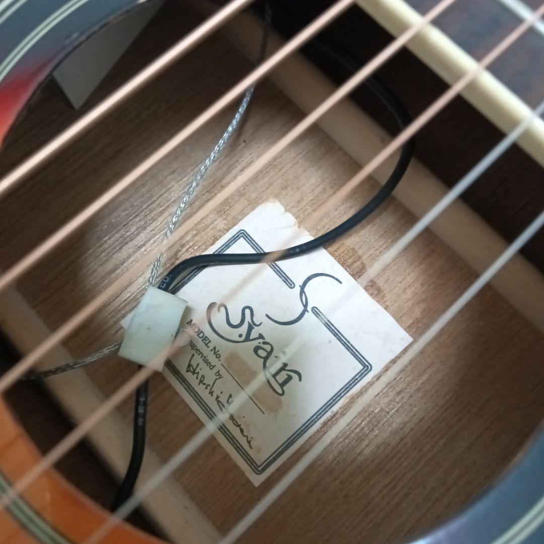 S.Yairi YM17　ミニギター　エレアコ仕様　動作確認済み