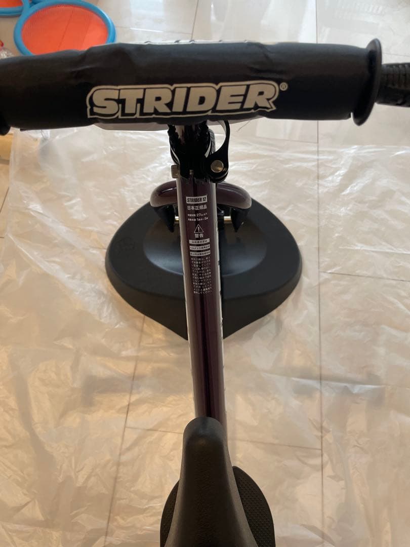 STRIDER PROバランスバイク パープル12インチ