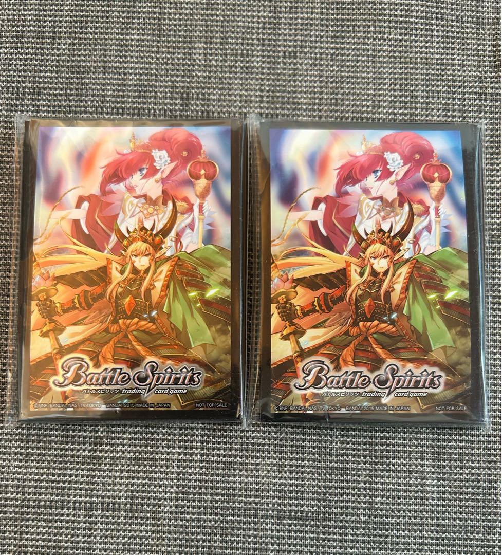 バトスピ　バトルスピリッツ　公式スリーブ　覇王マナカ&六楯の皇帝ケイ40枚　新品