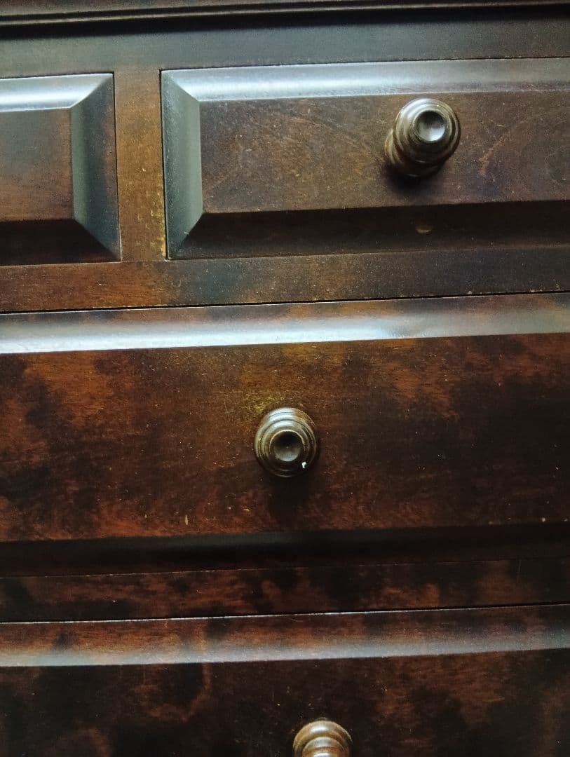 北海道民芸家具　整理箪笥　6段チェスト