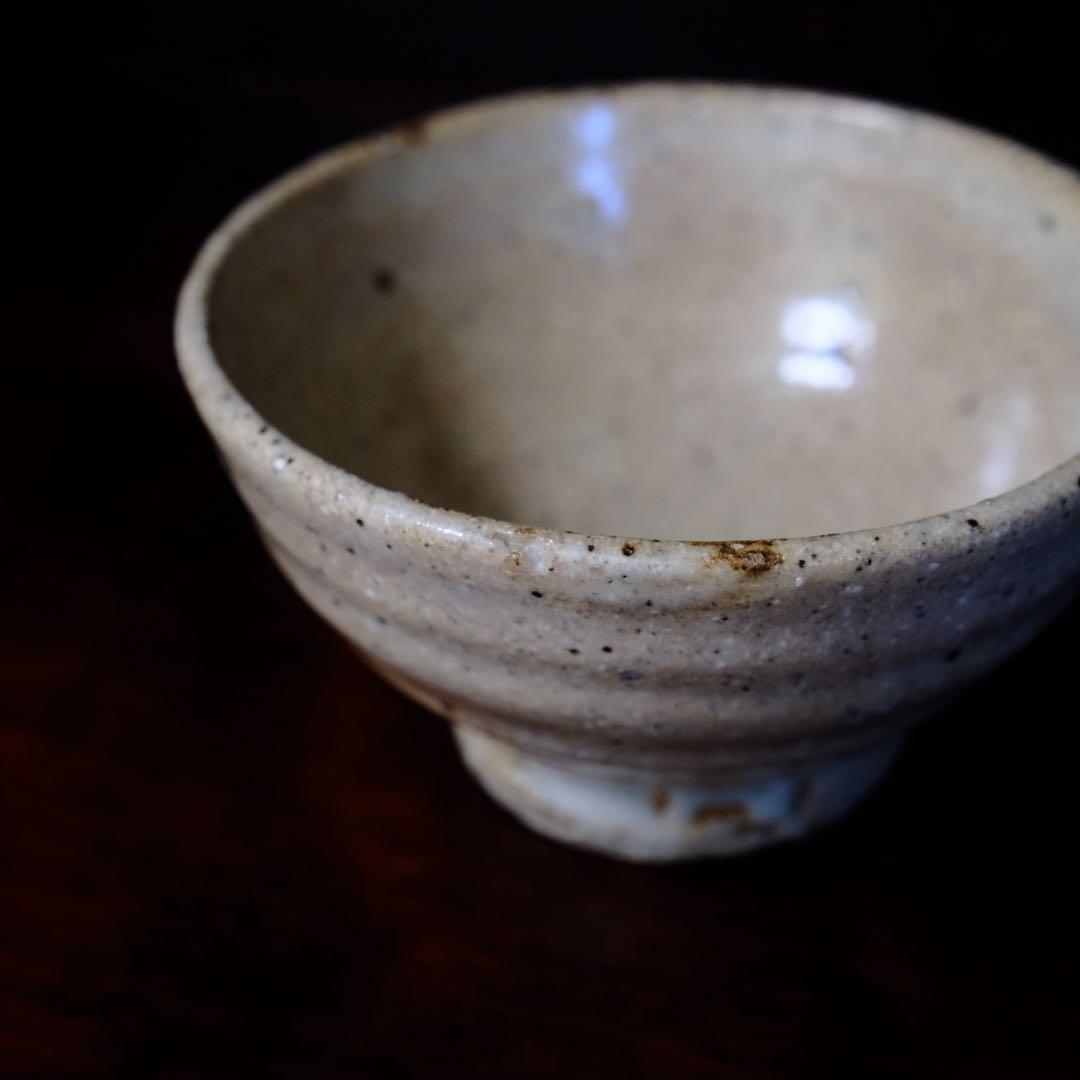 【10月18日まで】小林東五　井戸盃　抜群のあがり　共箱　大井戸型