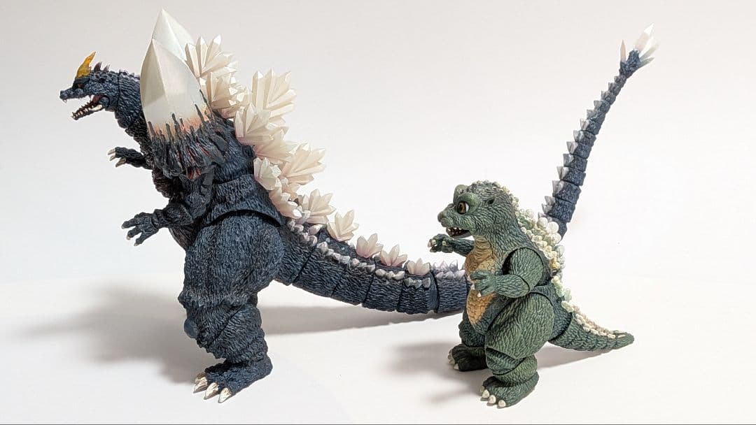 S.H.MonsterArts スペースゴジラ リトルゴジラ スペシャルカラー