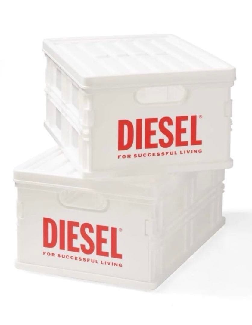 DIESEL ディーゼル　折畳み　コンテナボックス　 ４個セット　非売品