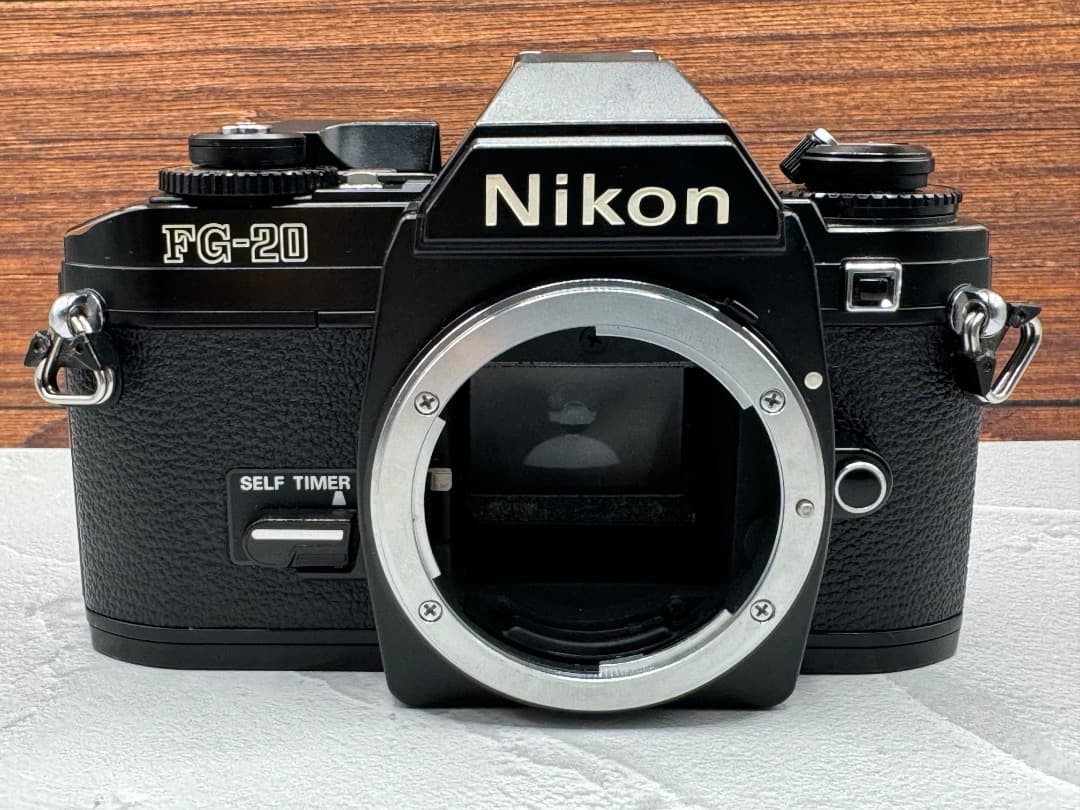 完動品 Nikon FG-20 黒｜露出計OK・動作良好