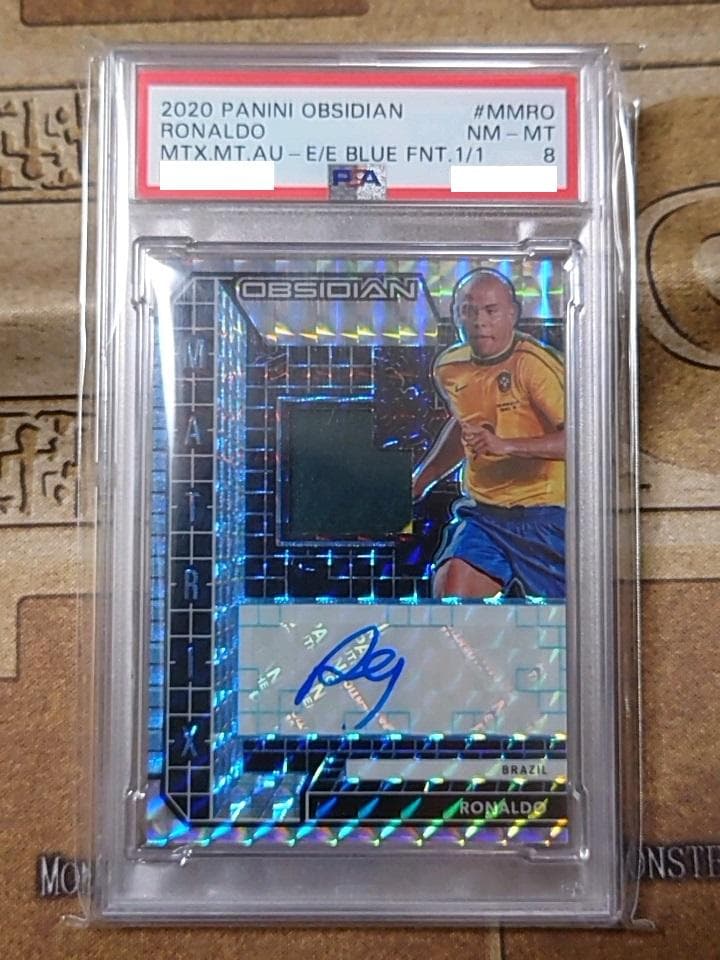PANINI ロナウド ブラジル 直筆サイン 1/1 世界に１枚 PSA鑑定済み