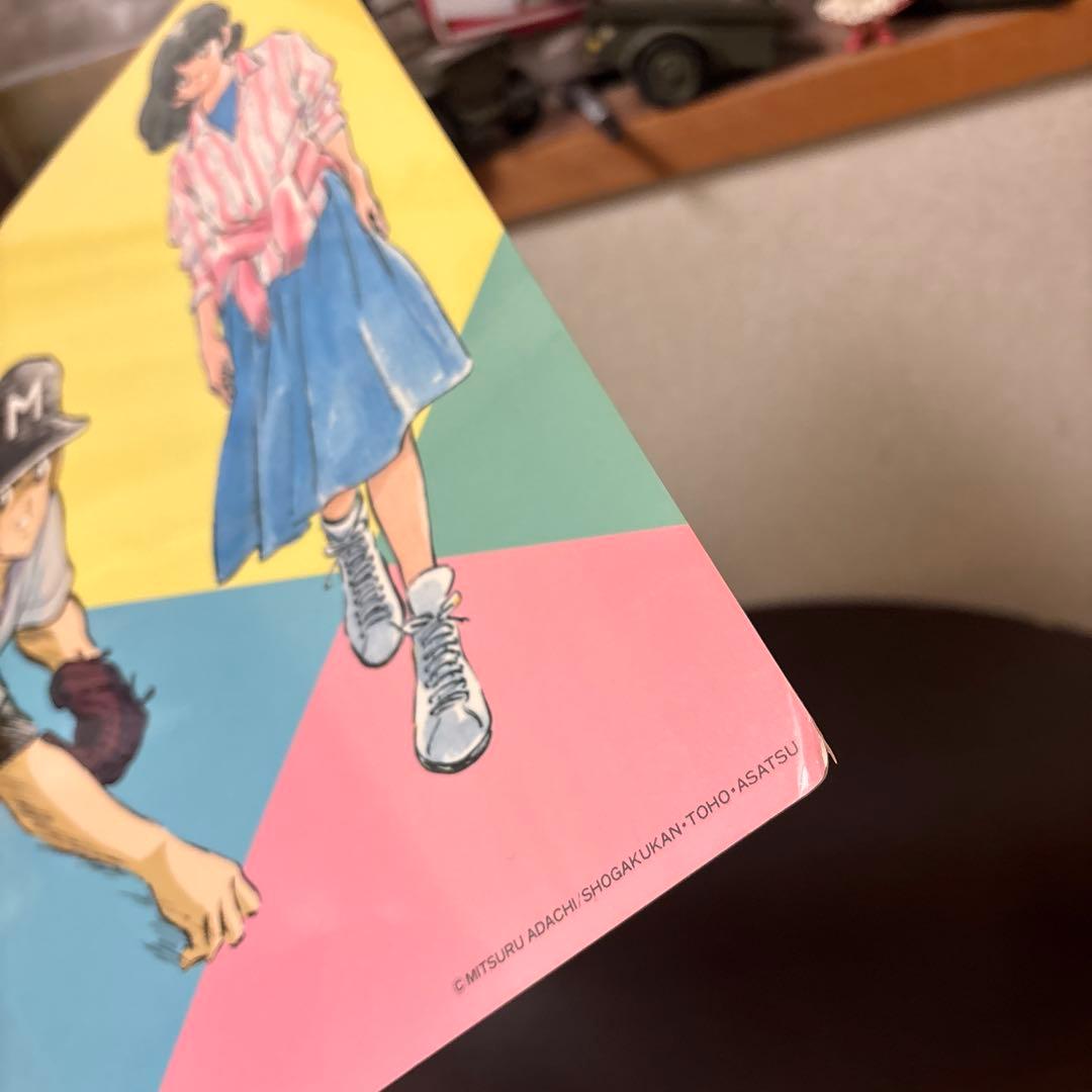 昭和レトロ　非売品　タッチ　あだち充　BIG下敷き　インテリア