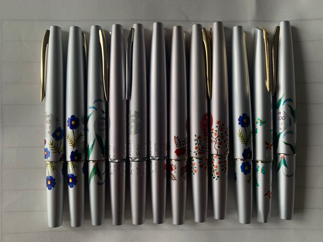 PILOT（パイロット） 万年筆 12本まとめ売り（すべて14Kニブ）