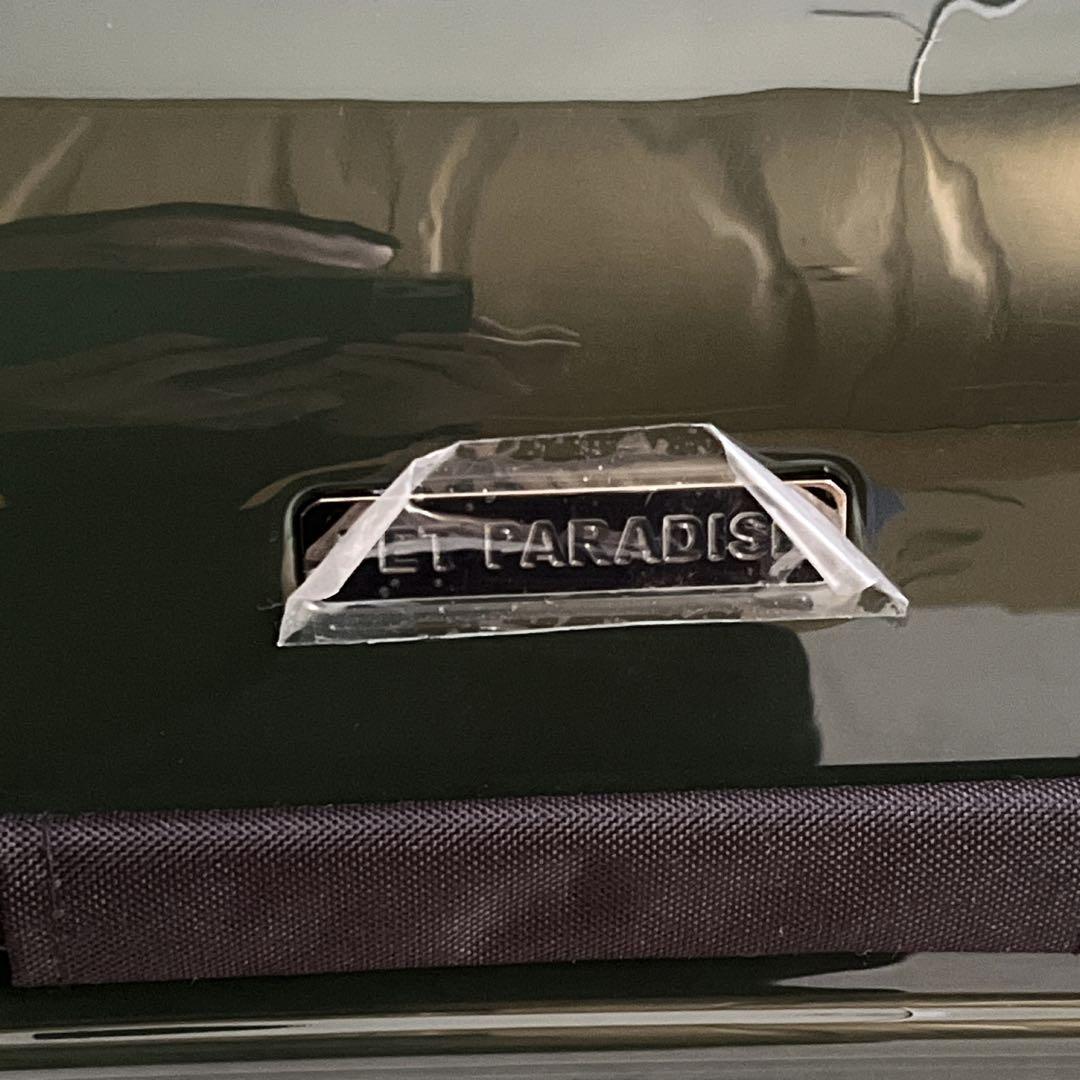 美品 ペットパラダイス ペット用ハードキャリーバッグ 4輪キャスター付き 小型犬