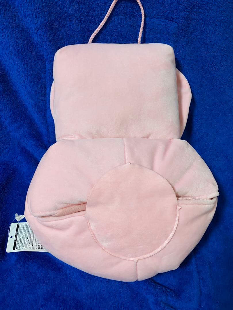 にっこりーノ スゴロクくじ 大当たり賞品 トイレのティッシュケース　ピンク