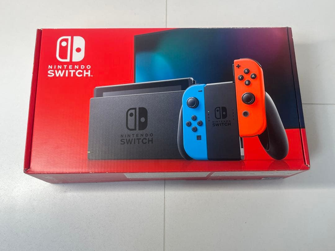 Nintendo Switch ネオンブルー ネオンレッド バッテリー強化版