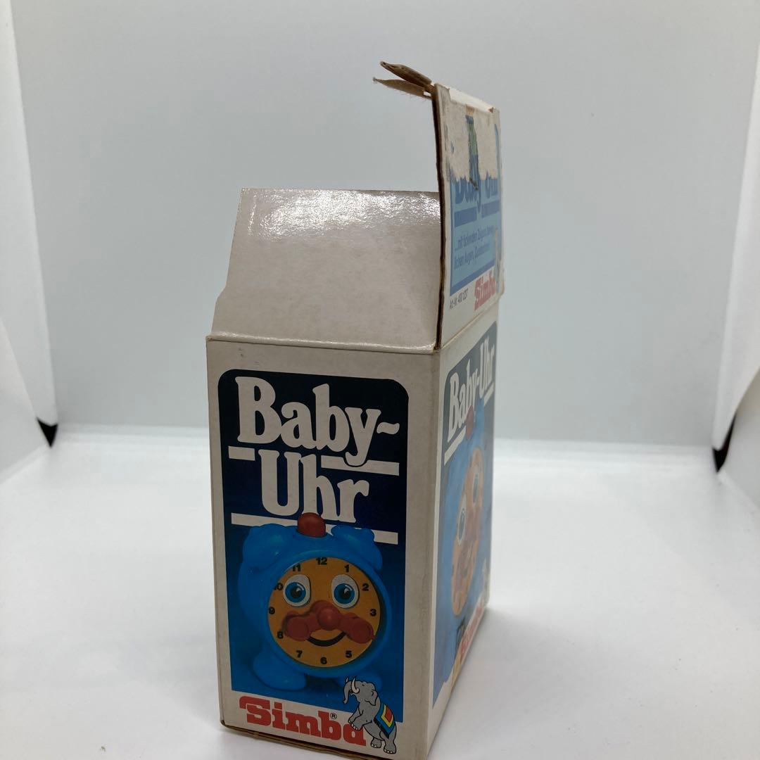 Simba Baby Uhr プラスチック トイ BLUE-BOX 1981