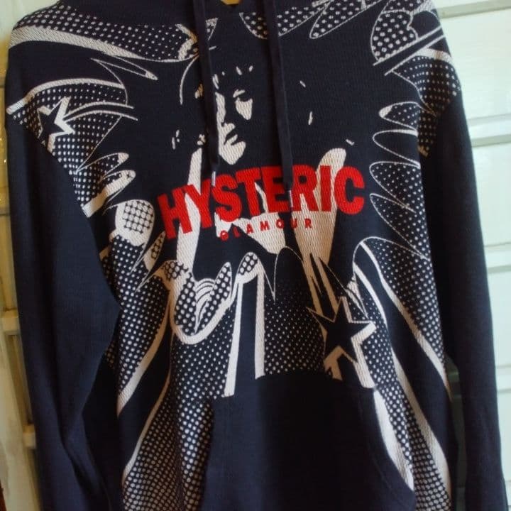 HYSTERIC GLAMOUR グラフィックパーカー L
