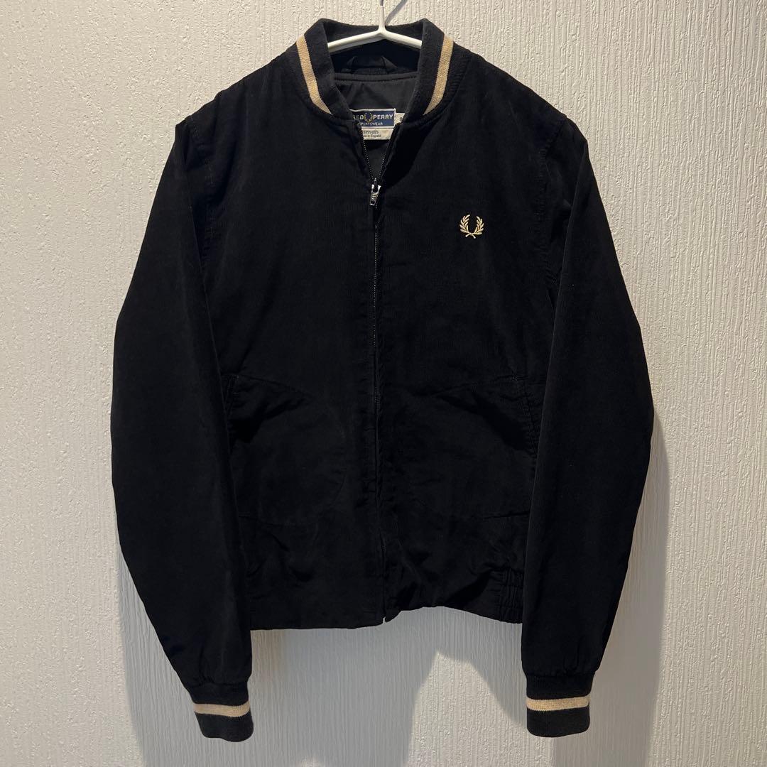 FRED PERRYイングランド製　ボンバージャケットブルゾン　フレッドペリー