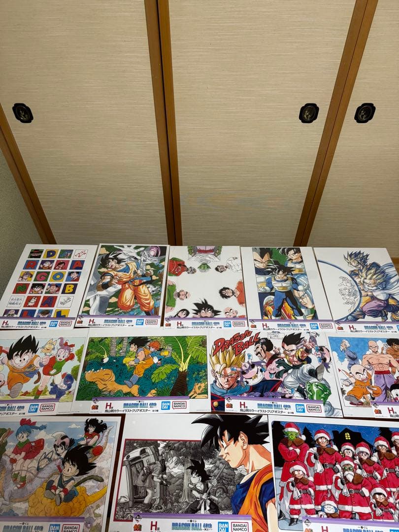 ドラゴンボール アートポスター 12枚セット