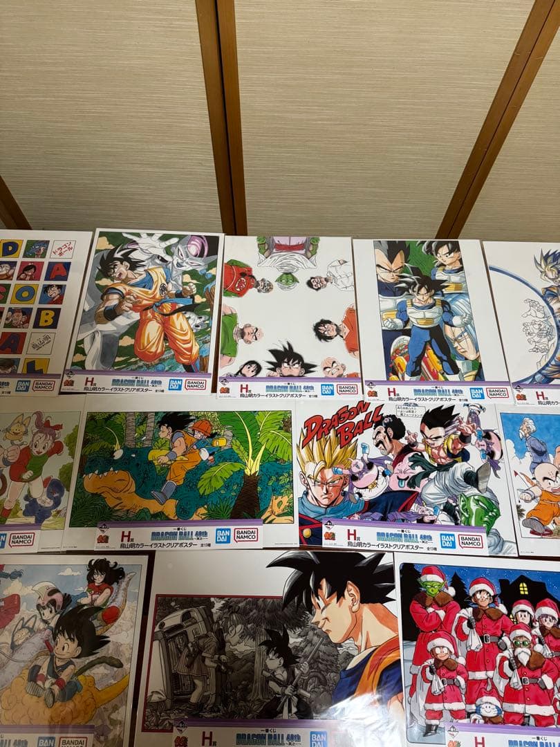 ドラゴンボール アートポスター 12枚セット
