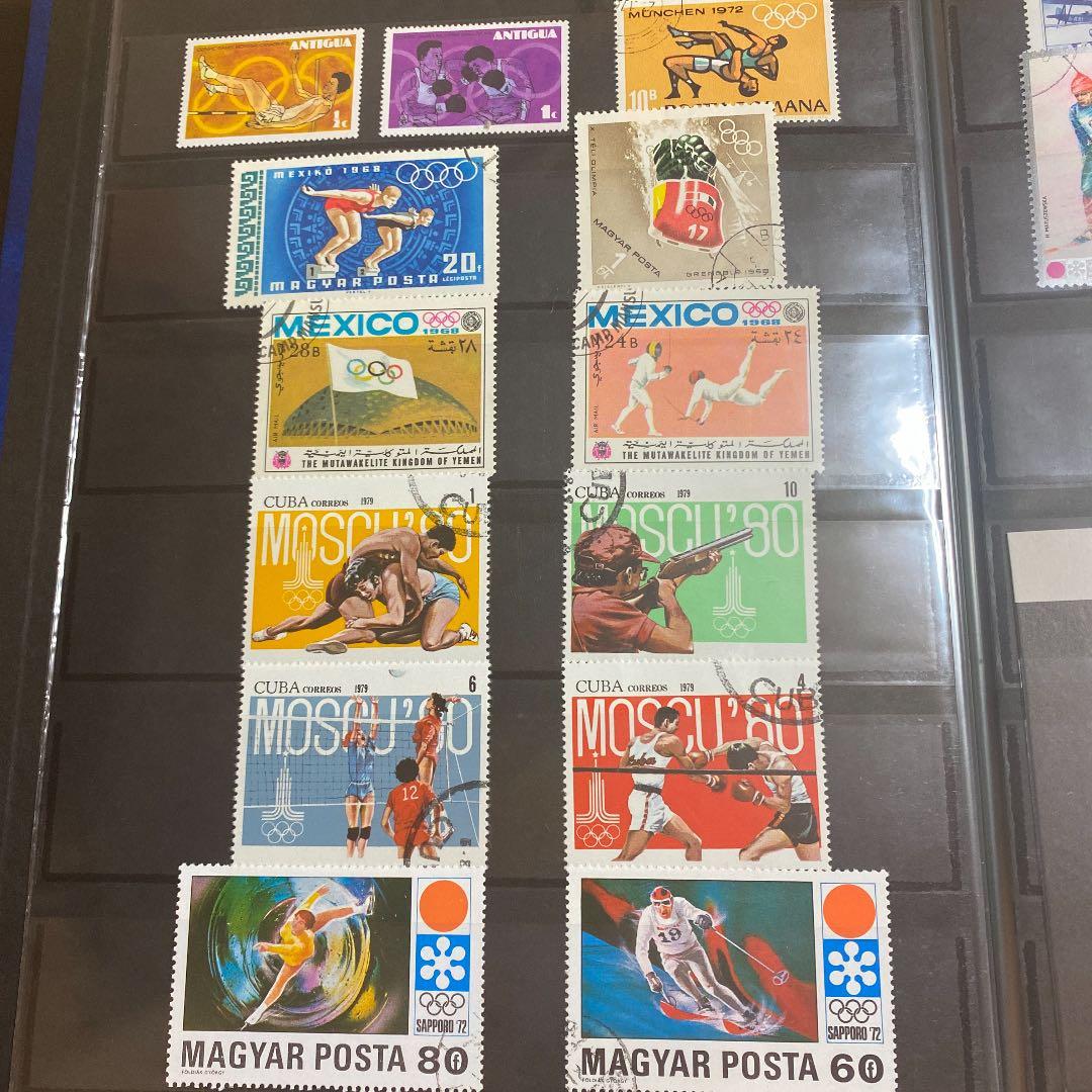 オリンピック切手です。