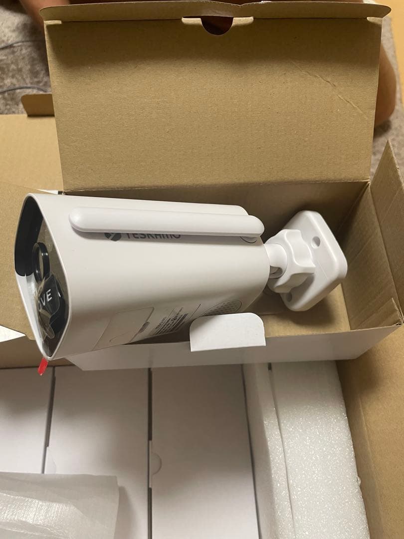 【400万画素】監視 ソーラー 防犯カメラ4台＋ソーラーパネル4台＋ミニ録画機）