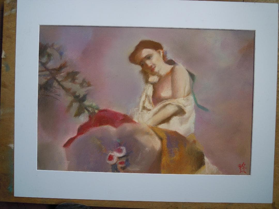 メヂチ家の女　贄田越郎画